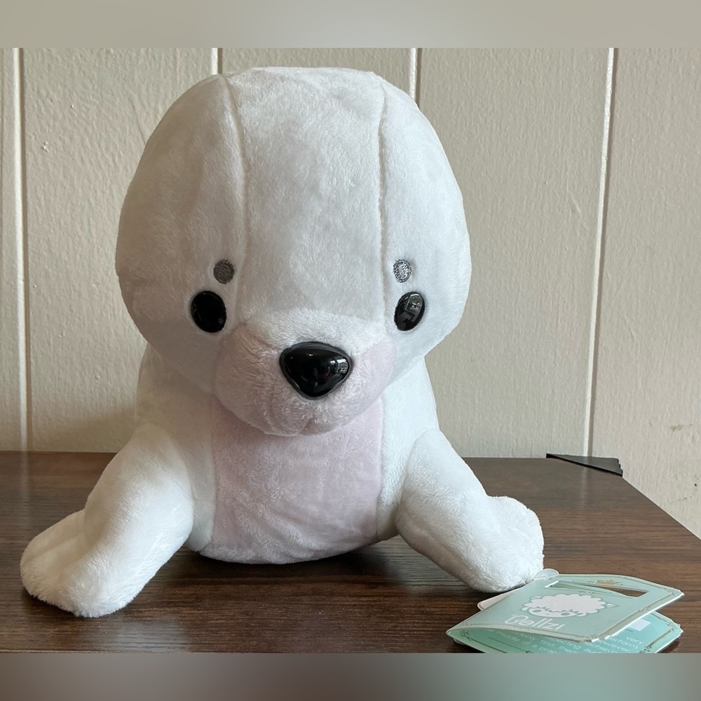 Rare New Sweet Soft Bellzi Seali The Seal Plush Toy